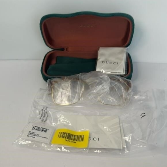 💯- Authentic New GUCCI Men's Opticals GG0605O-30008100-010 - Picture 8 of 16